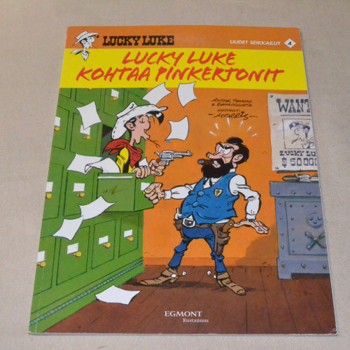 Lucky Luken uudet seikkailut 04 Lucky Luke kohtaa Pinkertonit